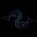 Black background gif image