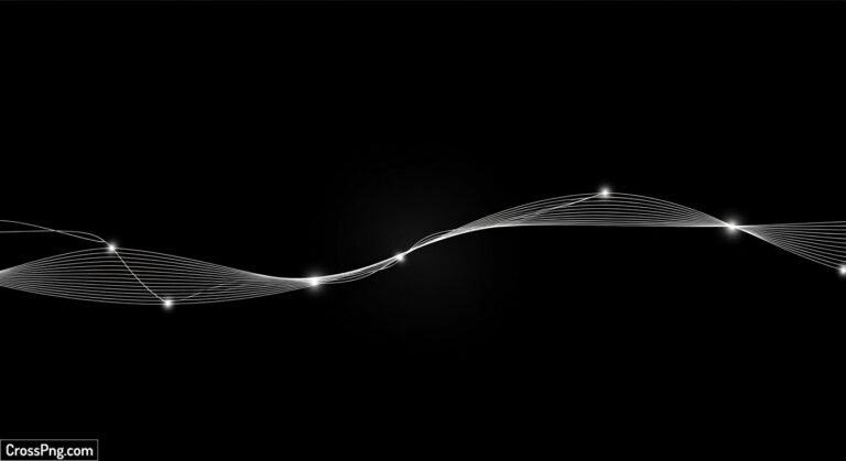 Black background gif image