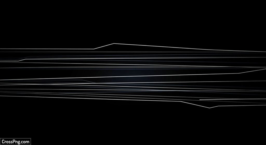 Black background lines image