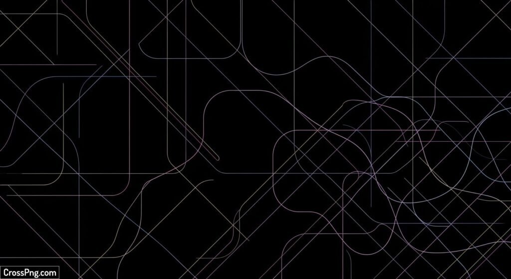 Black background lines image 3