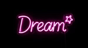 Black background pink image 2