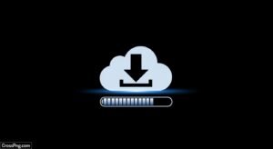 Black background video download image