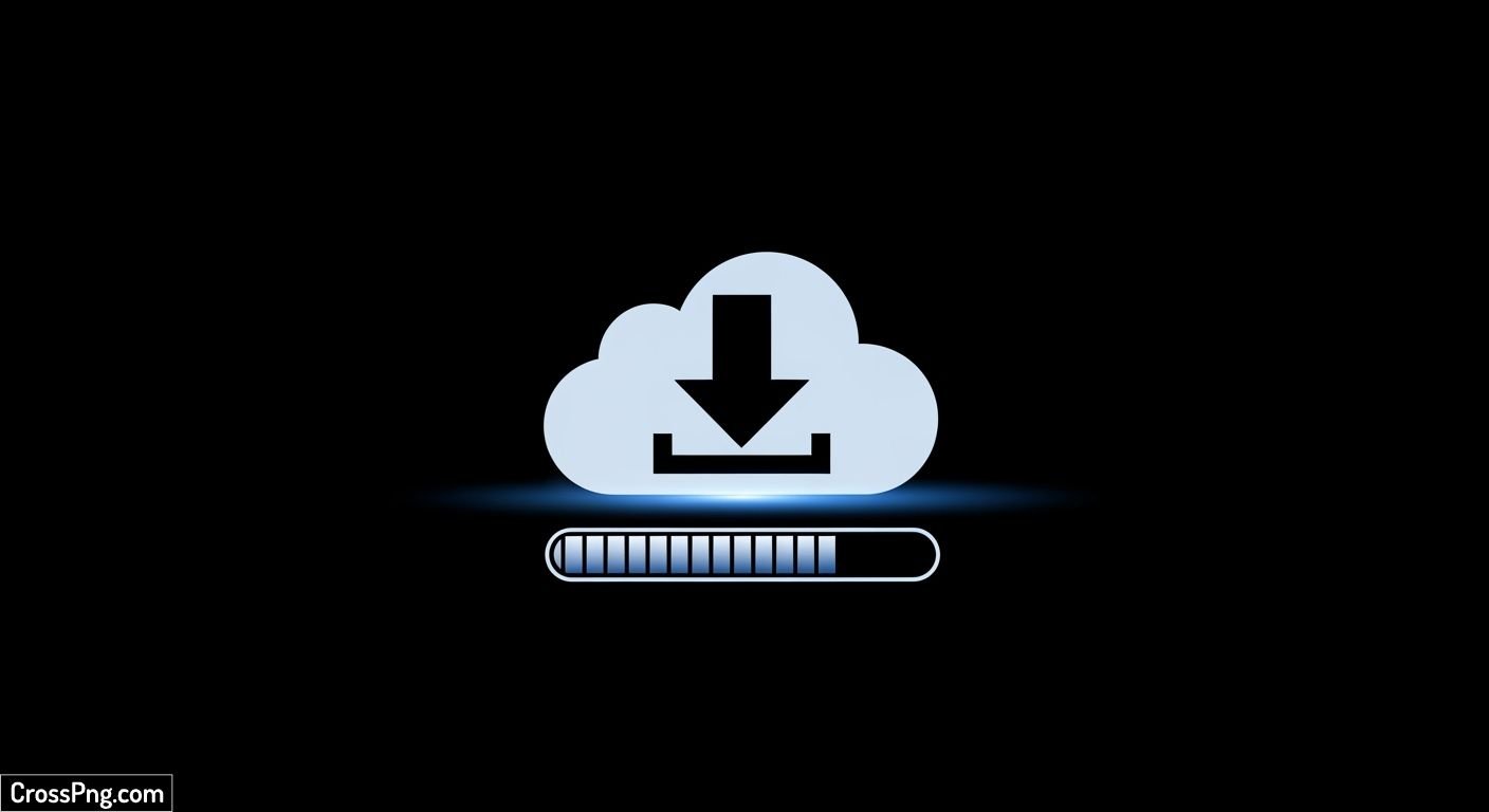 Black background video download image