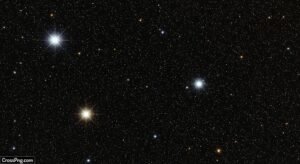 Black background with stars image