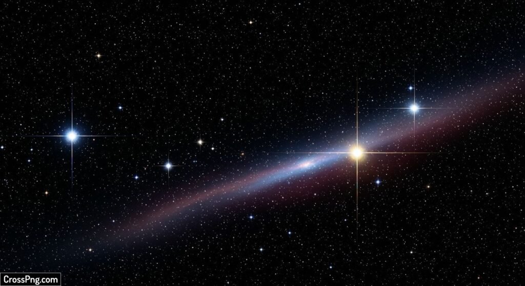 Black background with stars image