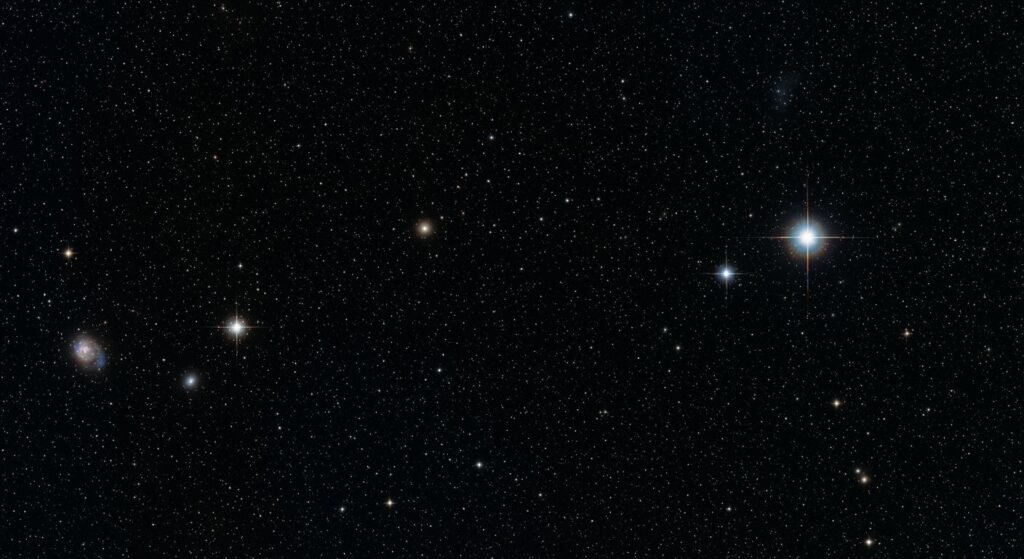 Black background with stars image 2