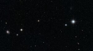 Black background with stars image 2