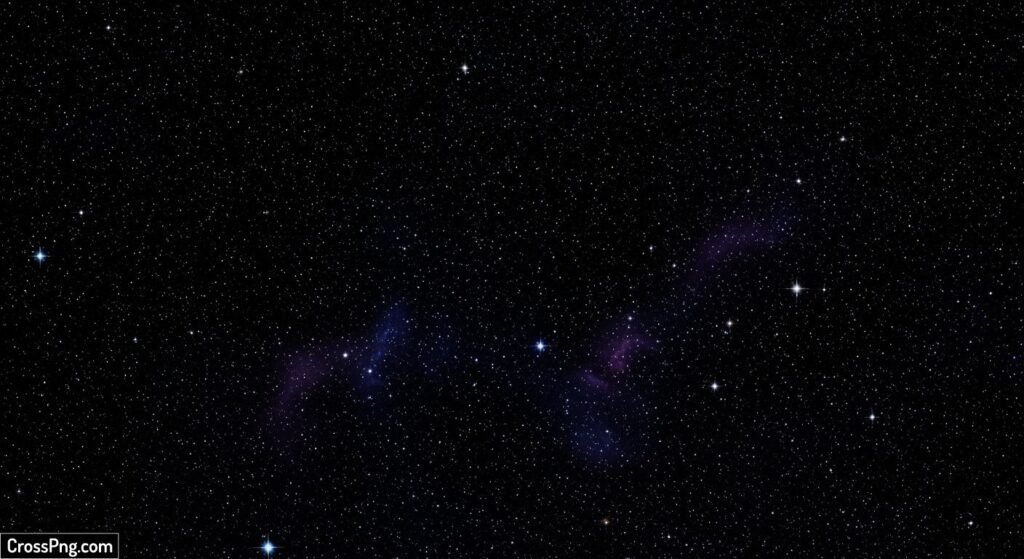 Black background with stars image 2