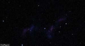 Black background with stars image 2
