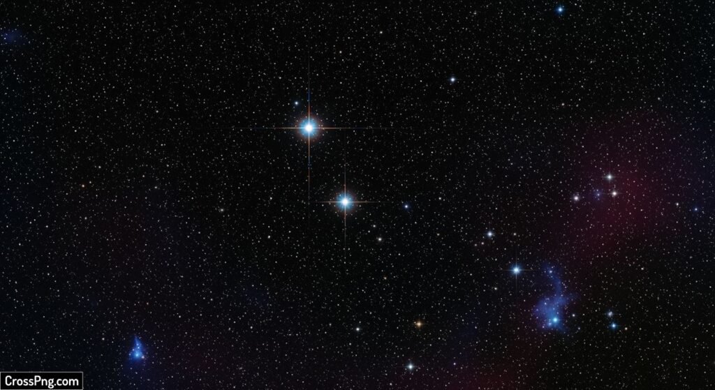 Black background with stars image 3