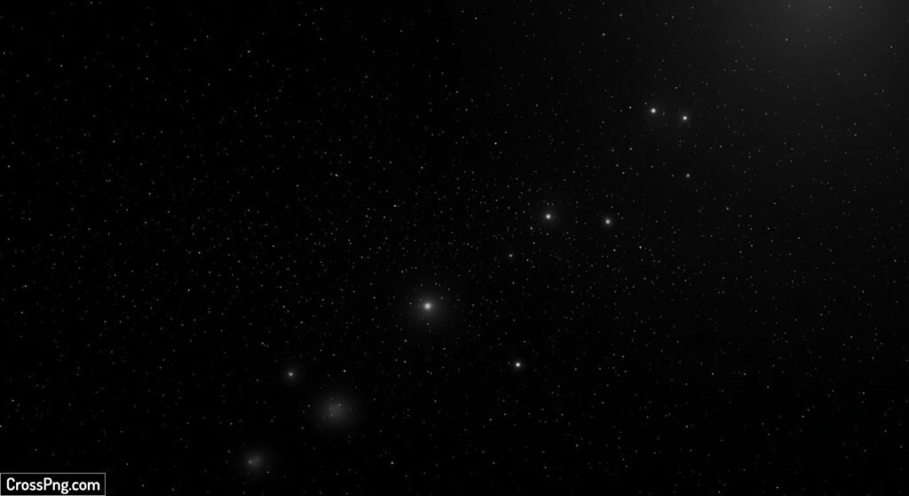 Black background with white dots image 4