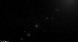 Black background with white dots image 4