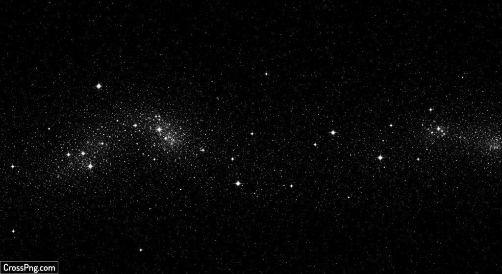 Black background with white dots image 7