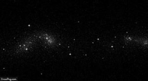 Black background with white dots image 7