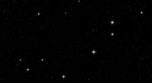 Black background with white stars image