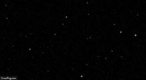 Black background with white stars image 2