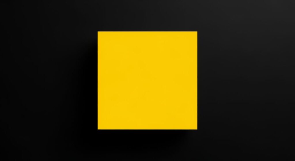Black background yellow image 3