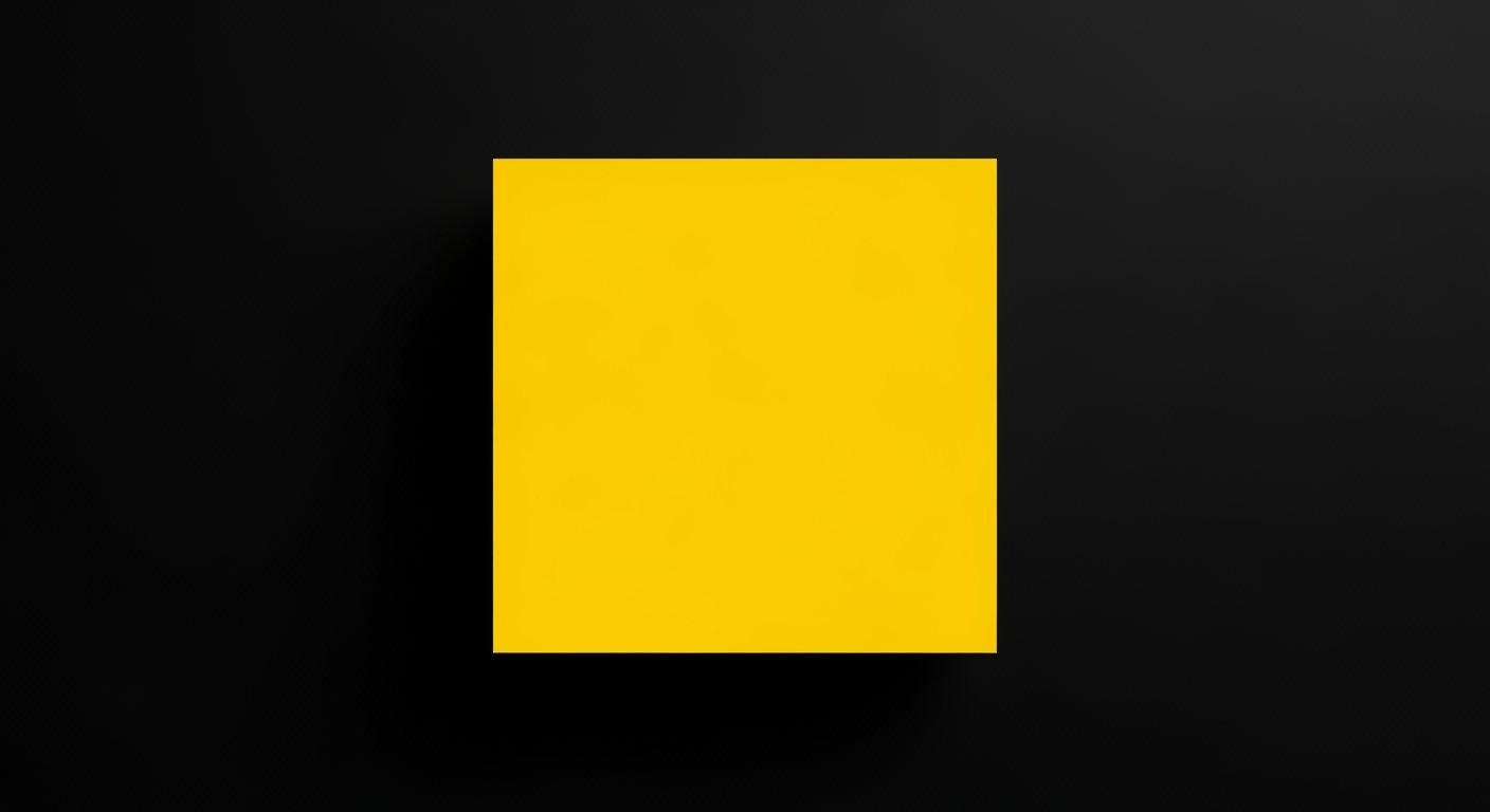 Black background yellow image 3