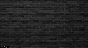 Black brick wall background image 2
