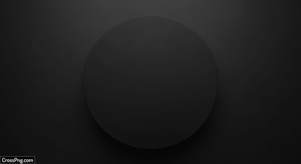 Black circle background image 3