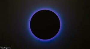 Black circle background image