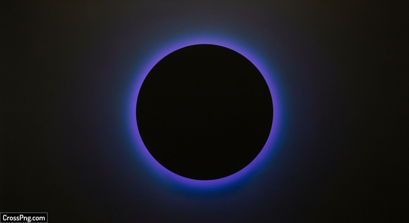 Black circle background image