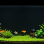 Black fish tank background image 2