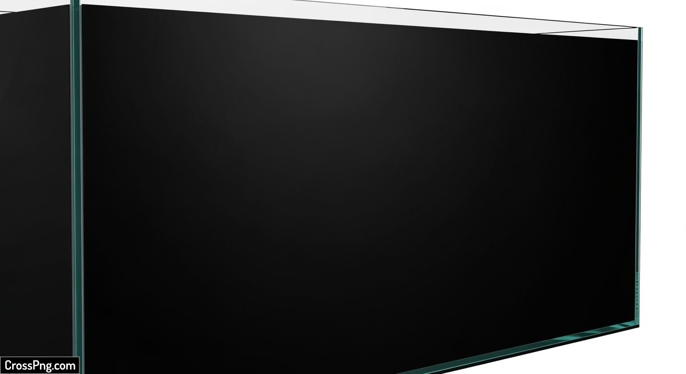 Black fish tank background image
