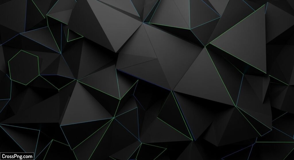 Black geometric background image