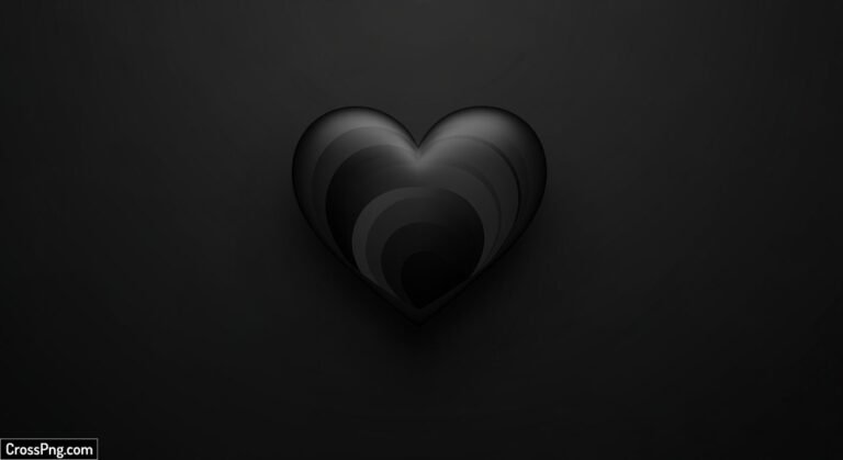 Black heart background image 2