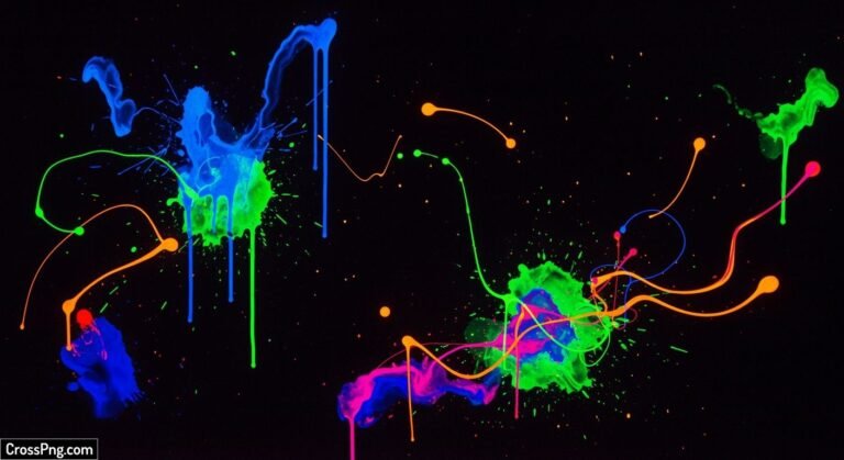 Black light background image