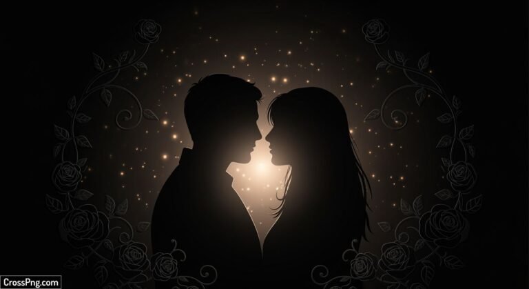Black love background image