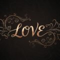 Black love background image