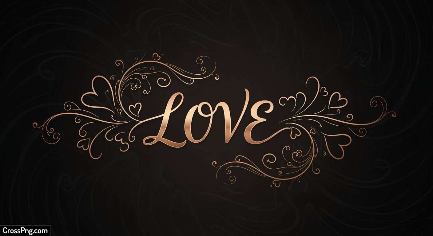 Black love background image 2