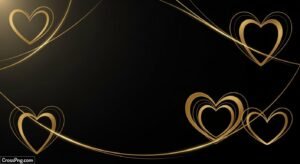 Black love background image