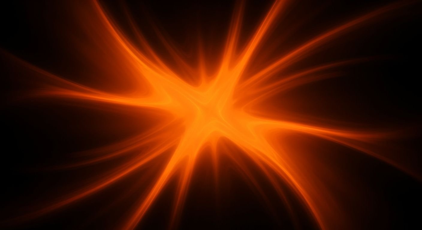 Black orange background image