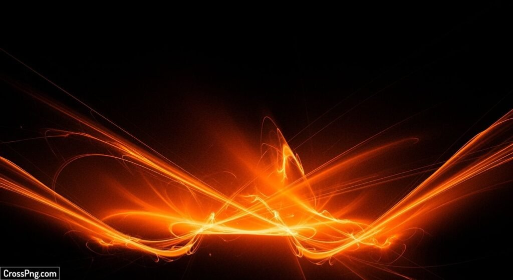 Black orange background image