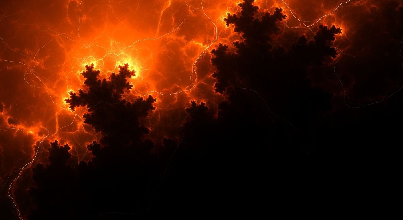 Black orange background image 4