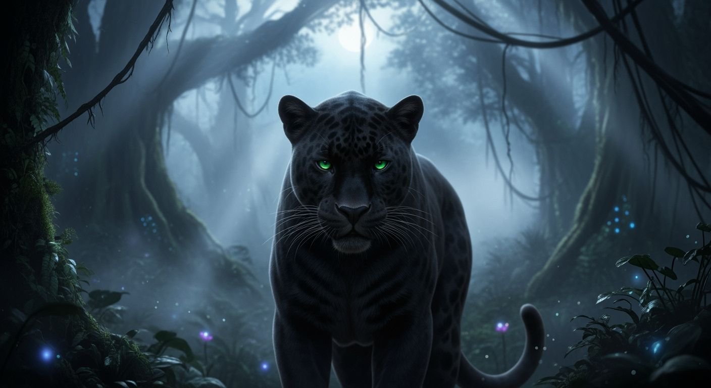 Black panther background image 4