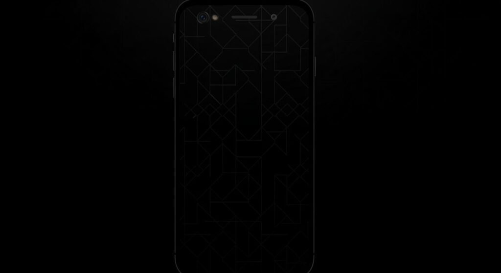 Black phone background image 4