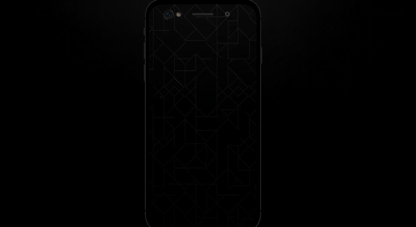 Black phone background image 4