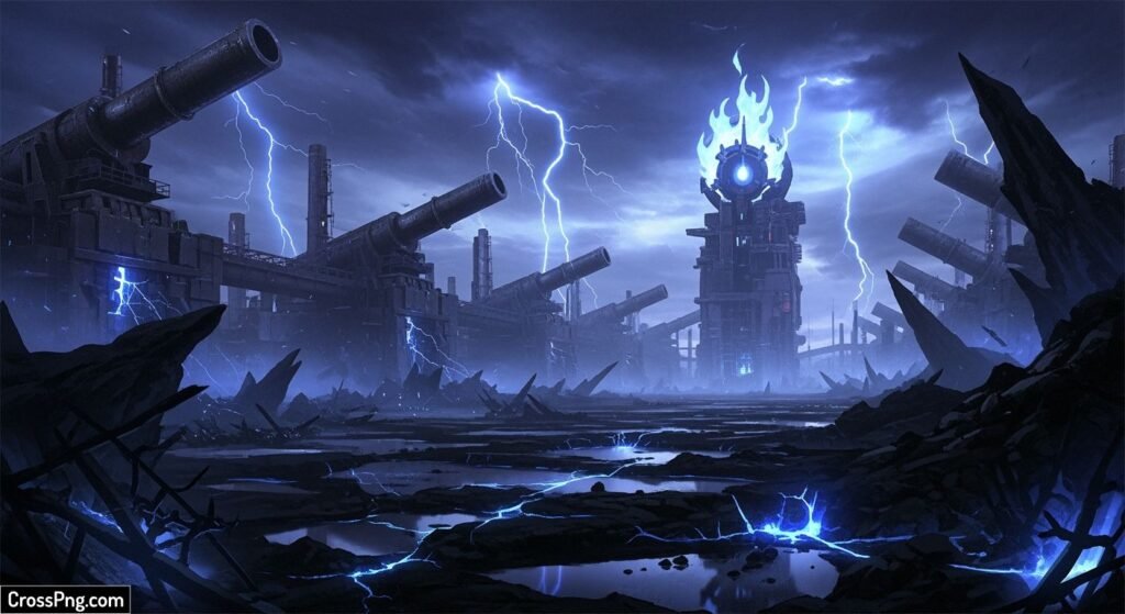 Black rock shooter background image