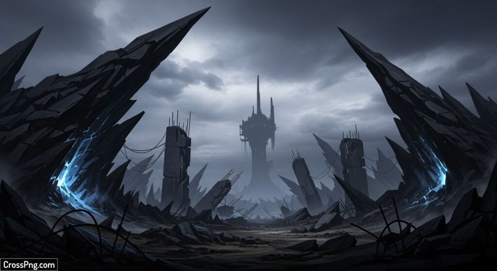 Black rock shooter background image