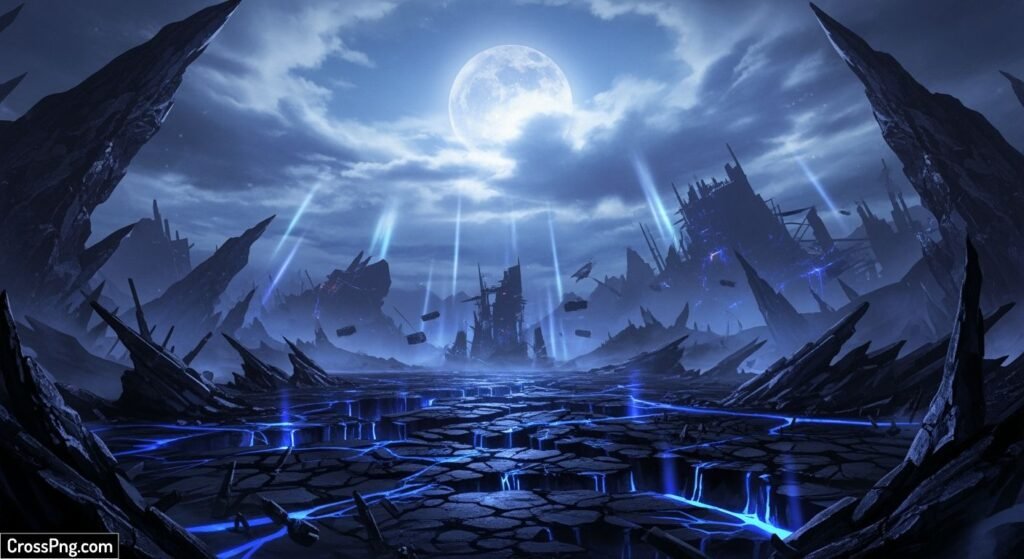 Black rock shooter background image 2