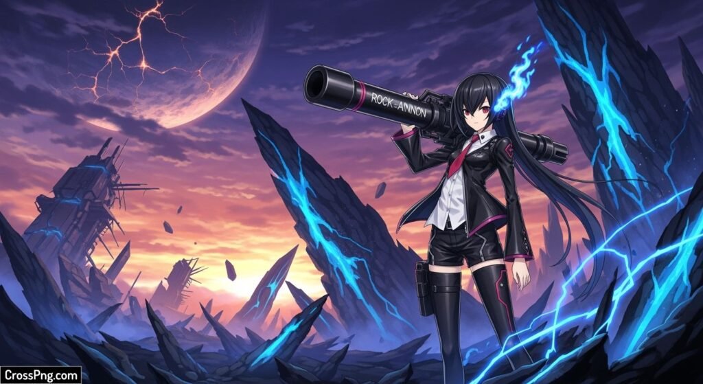 Black rock shooter background image 3