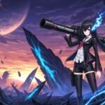 Black rock shooter background image 3