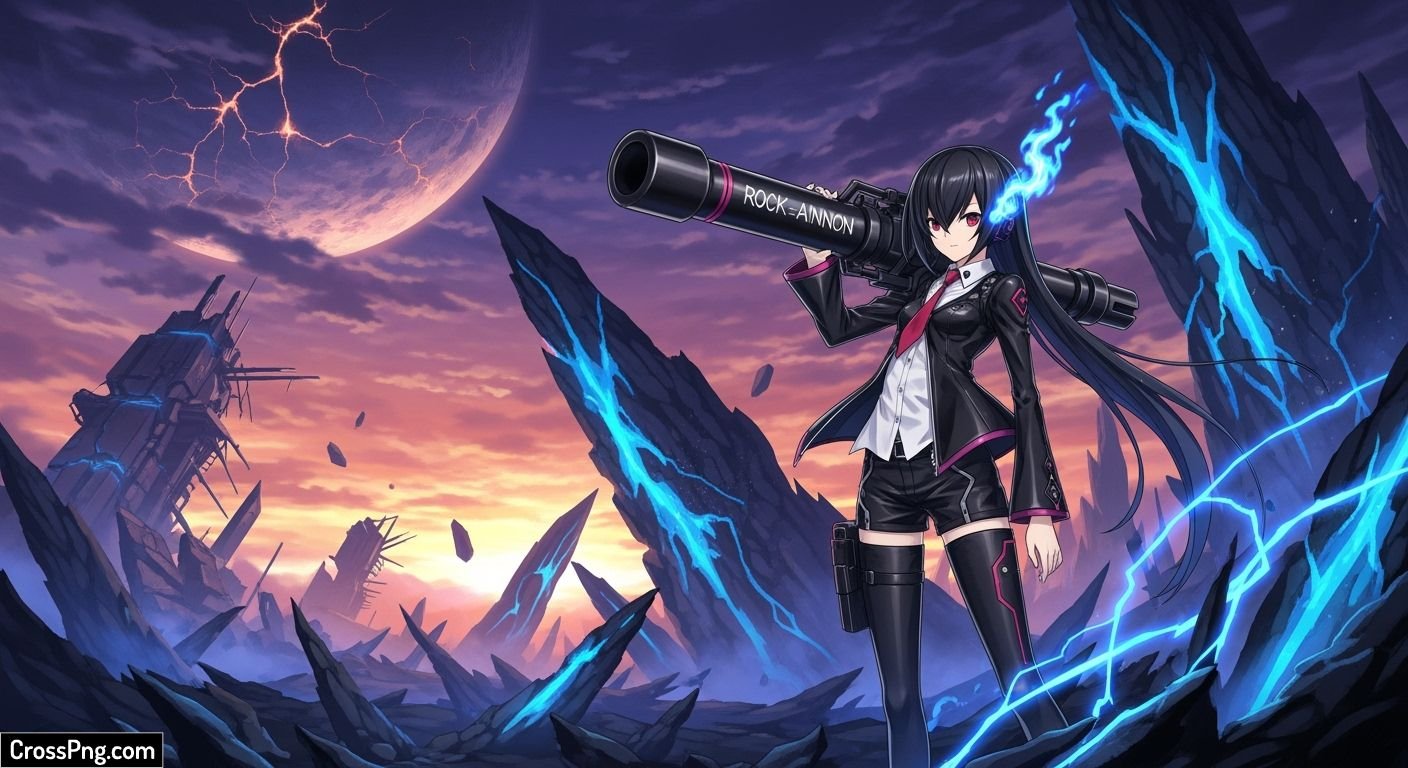 Black rock shooter background image 3