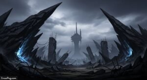 Black rock shooter background image