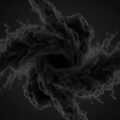 Black smoke background