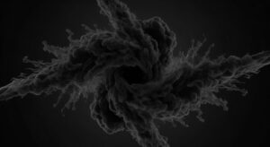 Black smoke background image